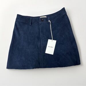 DL1961 Women's Dark Blue Mini Skirt